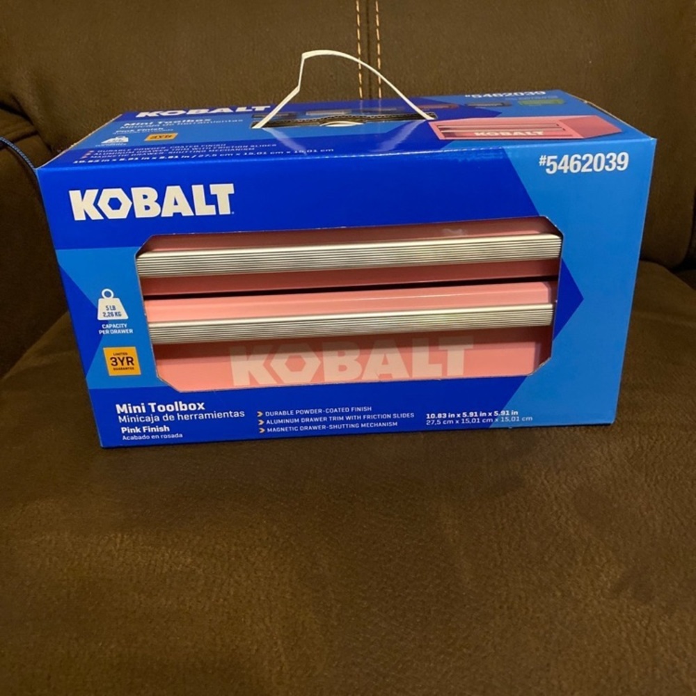 Kobalt mini tool box PINK